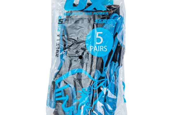 OX POLYESTER LINED NITRILE GLOVE