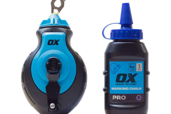 OX PRO ALUMINIUM KEVLAR CHALK LINE REEL AND REFILL