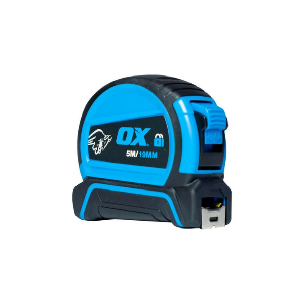 OX TRADE DOUBLE LOCKING TAPE MEASURE